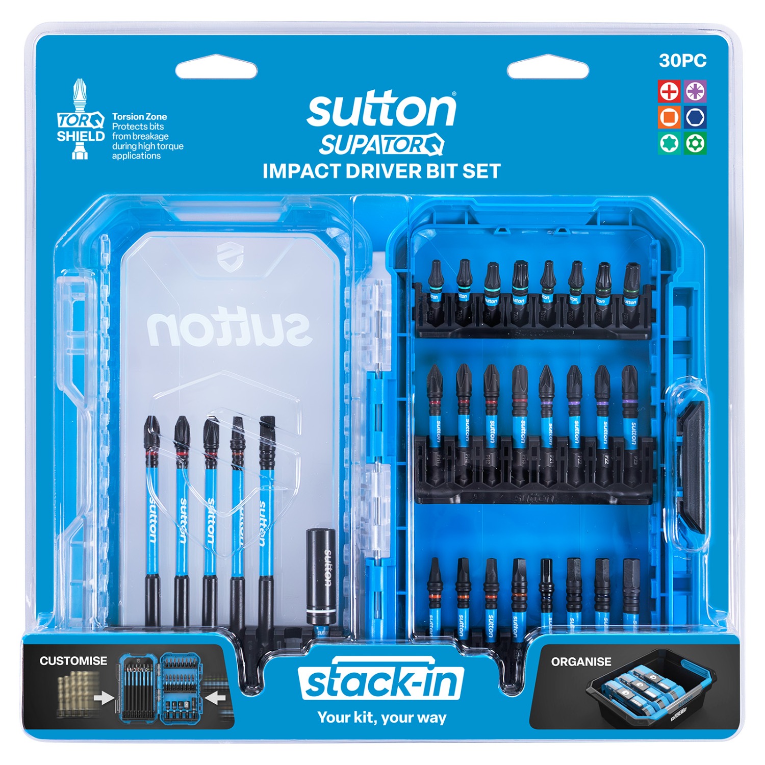 SupaTorq - Impact Screwdriver Bits - Sets
